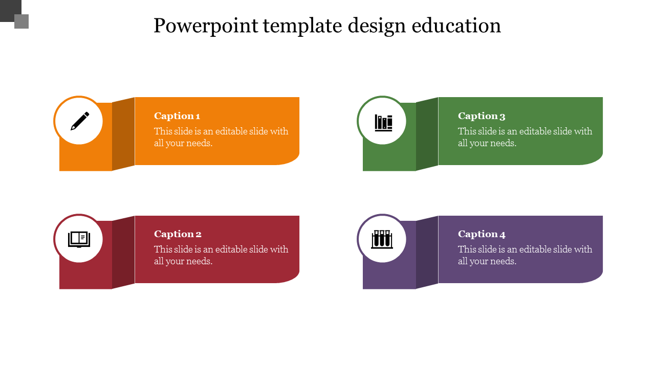 Free - Download our Editable PowerPoint Template Design Education